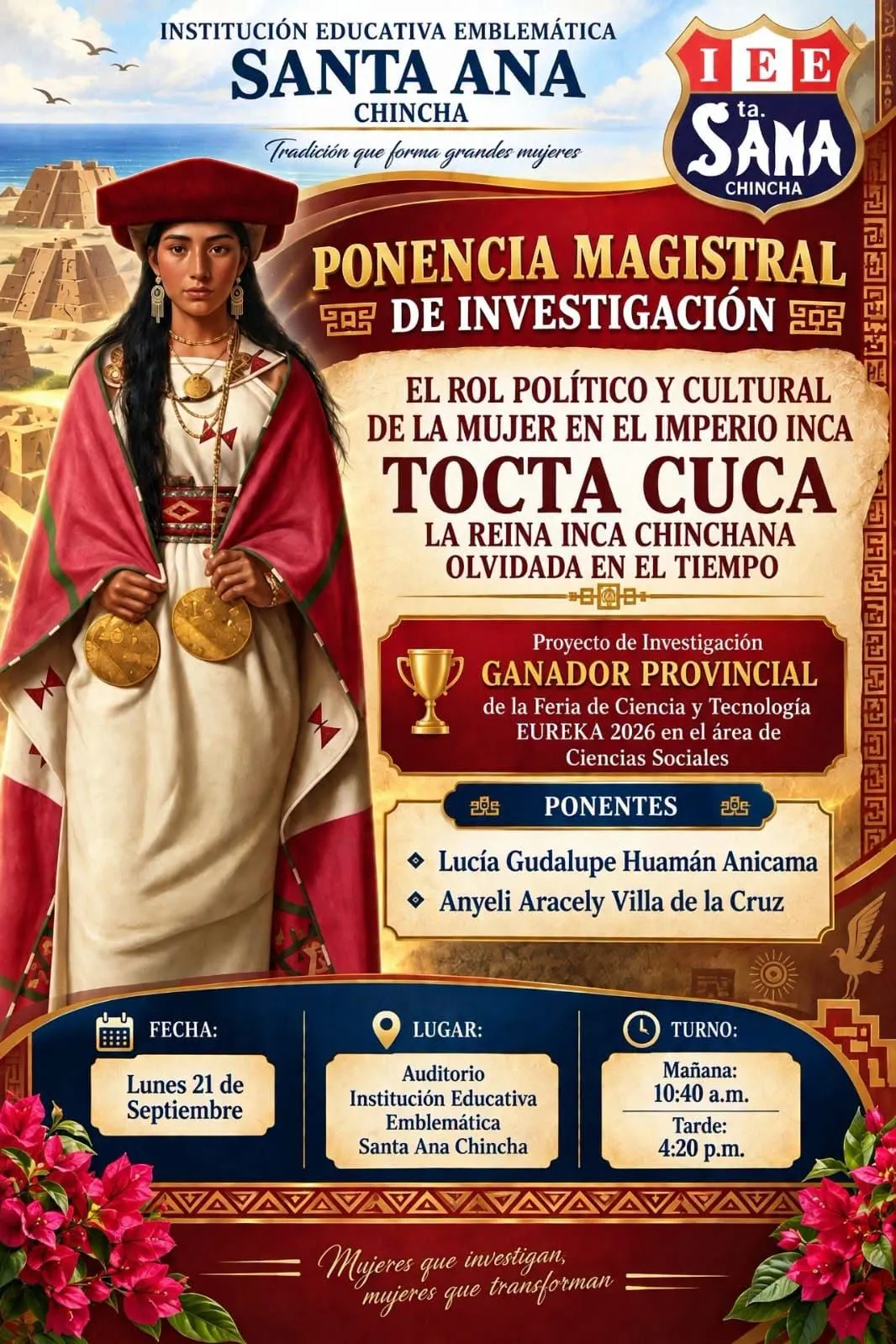 Publicidad del evento
